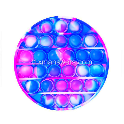 Luminous desktop puzzle decompression bubble toy